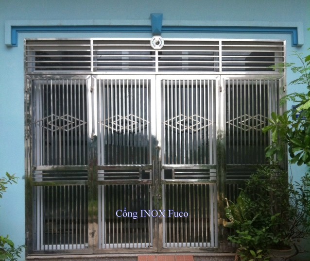 Cửa INOX cao cấp, lắp đặt cửa cổng inox đẹp tại Hà Nội