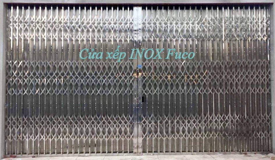 Cửa xếp INOX tại quảng bình