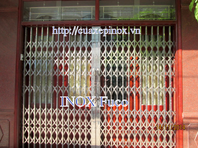 Cửa xếp INOX 304 tại Hà Giang