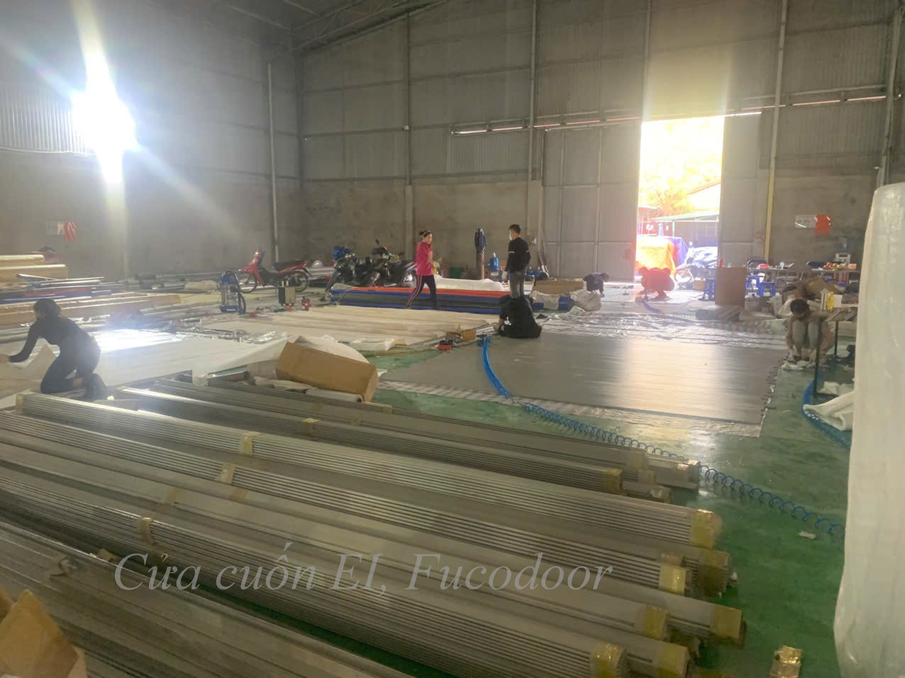 Cửa cuốn ngăn cháy EI, Fuco, cửa cuốn chống cháy EI, như cửa cuốn ngăn cháy 