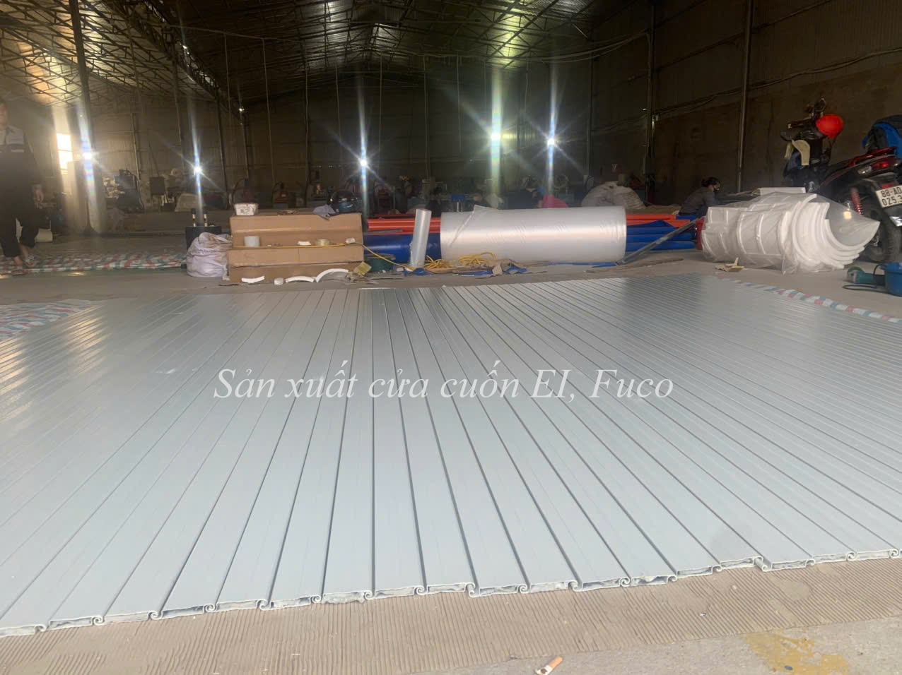 Cửa cuốn chống cháy EI 60 phút, cửa cuốn ngăn cháy, chống cháy EI60, ei70, EI45, EI30 
