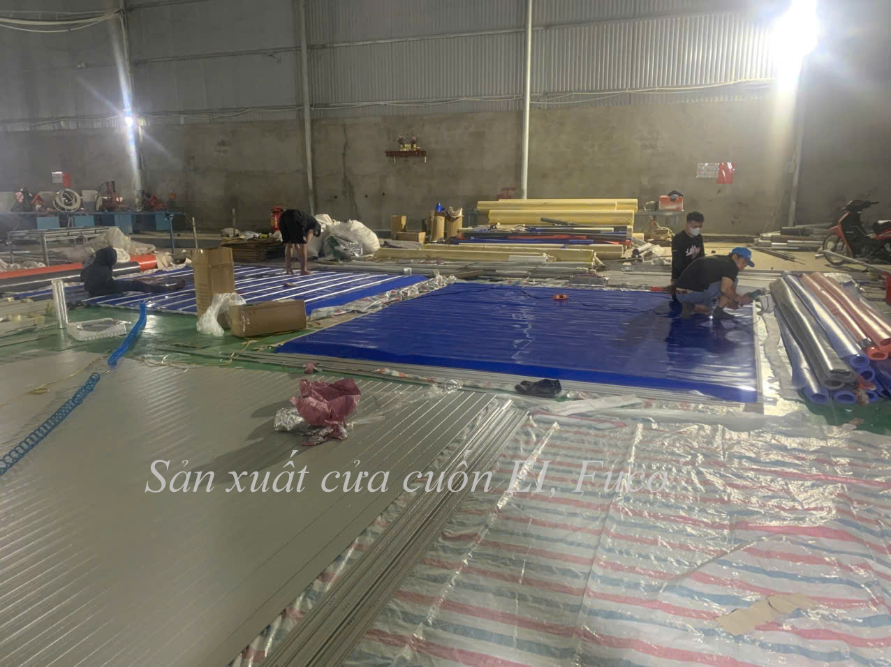 Cửa cuốn ngăn cháy EI, Fuco, cửa cuốn chống cháy EI, như cửa cuốn ngăn cháy 