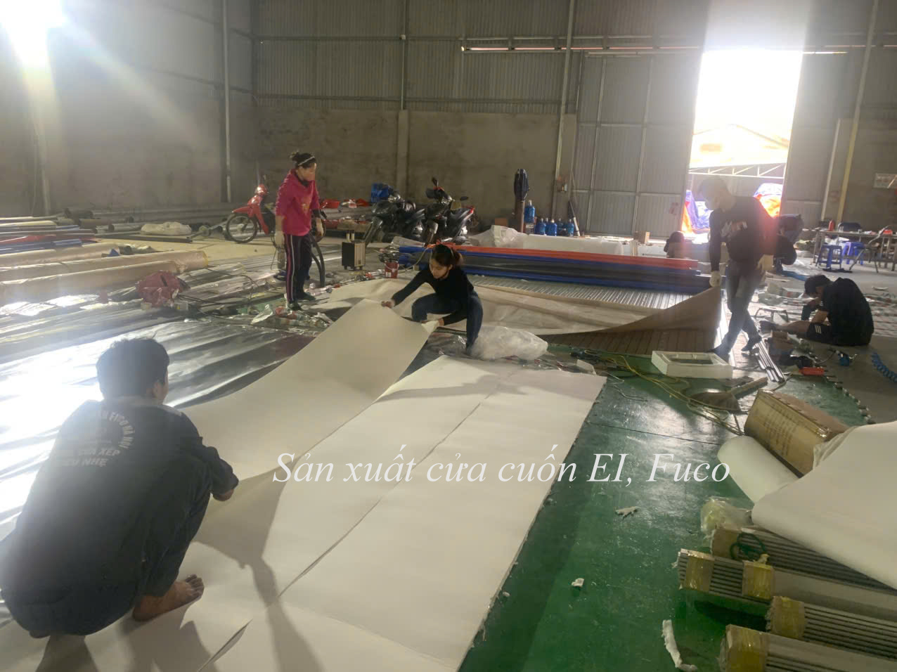Cửa cuốn ngăn cháy EI 60