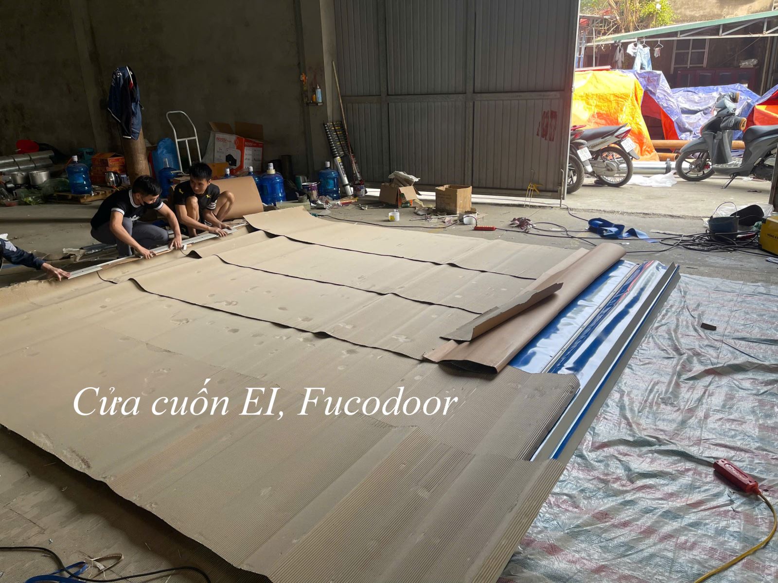 Cửa cuốn ngăn cháy EI 60