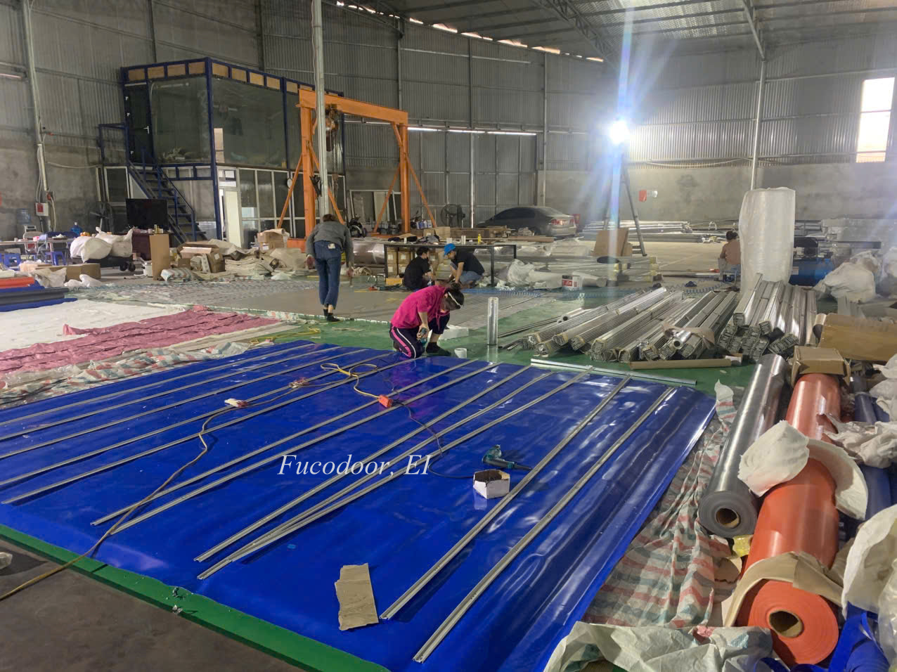 Cửa cuốn chống cháy E 60 phút