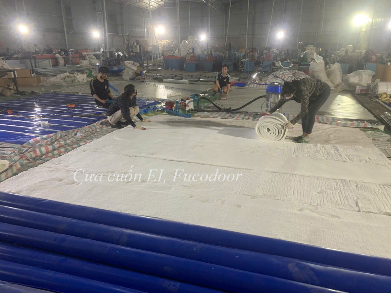 Cửa cuốn chống cháy E 60 phút