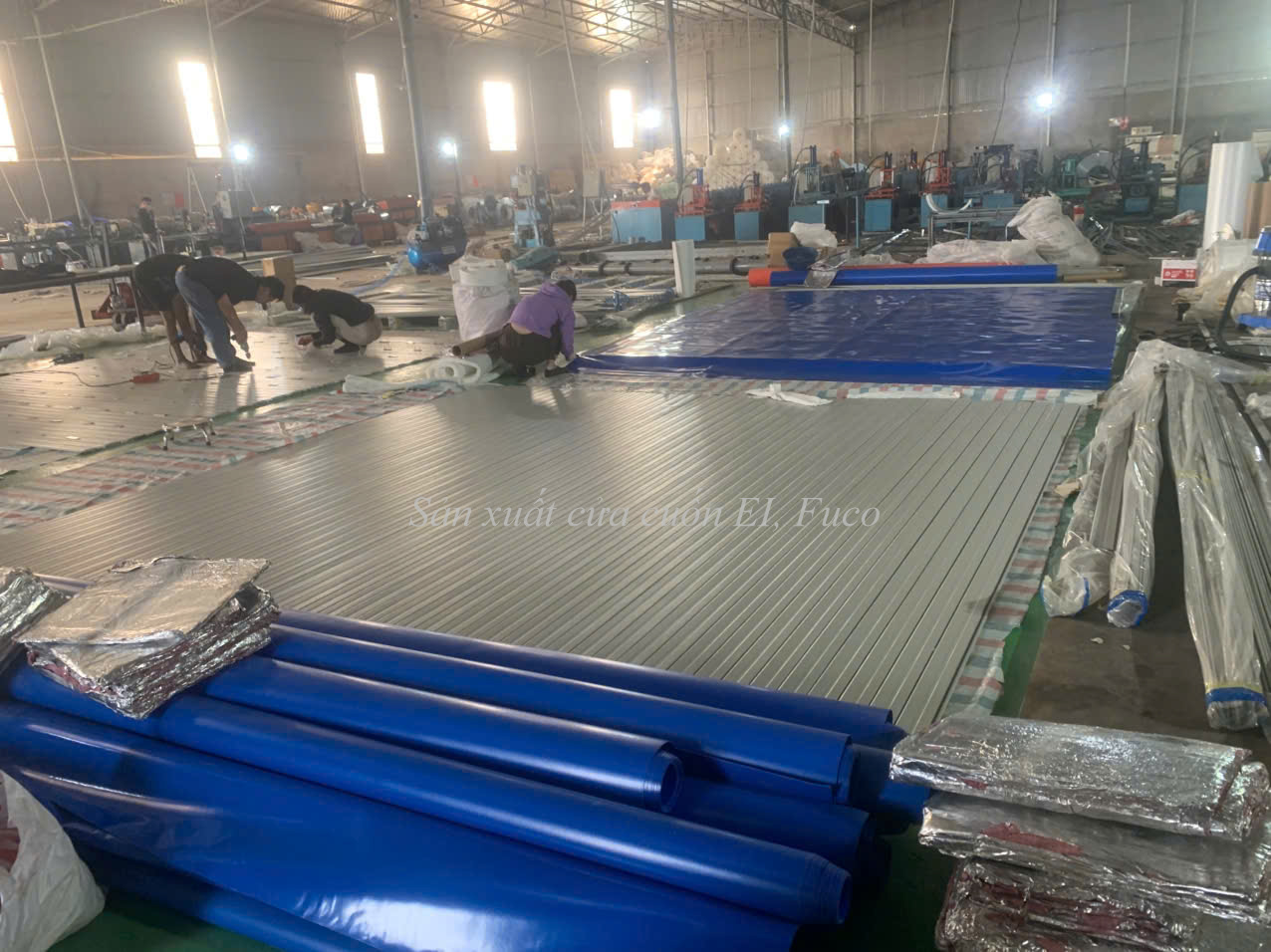 Cửa cuốn chống cháy E 60 phút