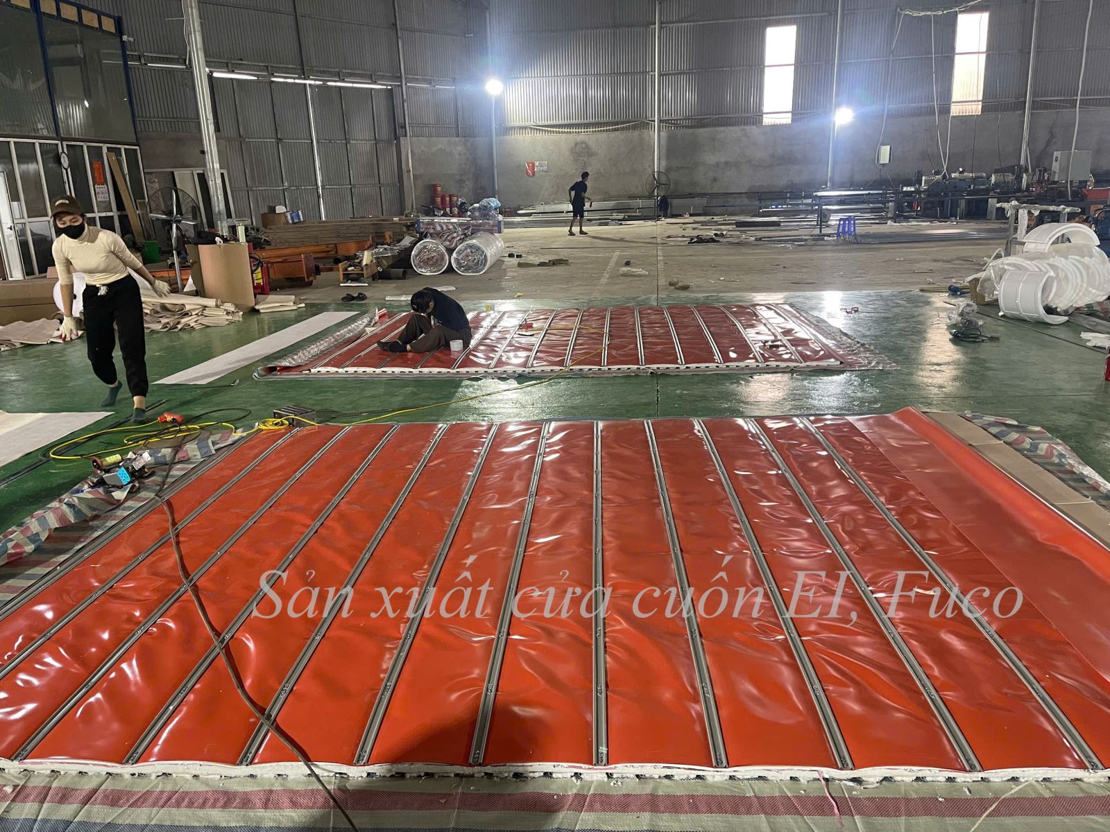 Cửa cuốn chống cháy E 60 phút