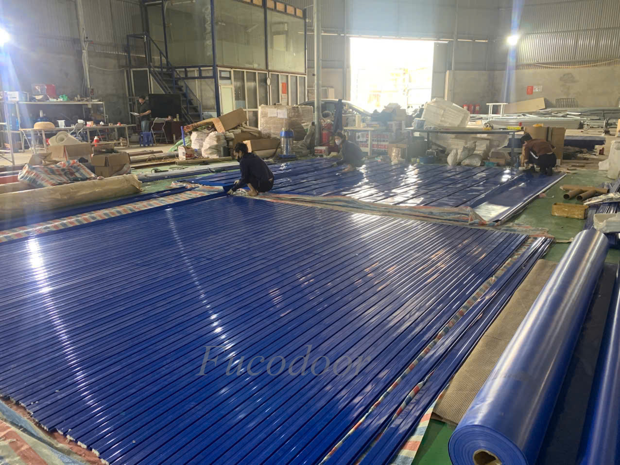 cửa sập ngăn cháy vận hành tự động