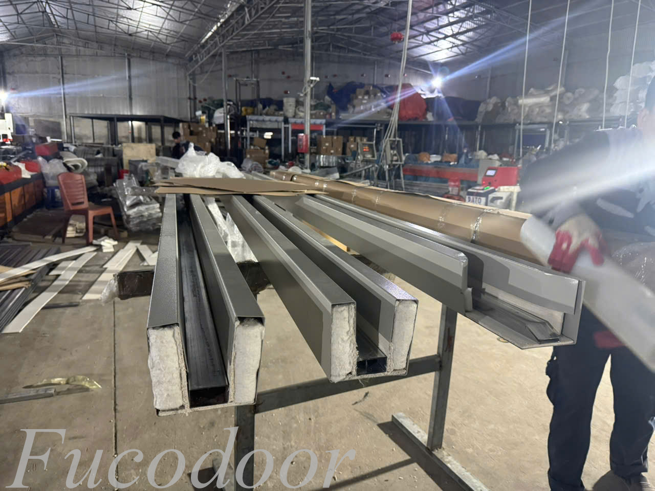 cửa chớp chống cháy thép