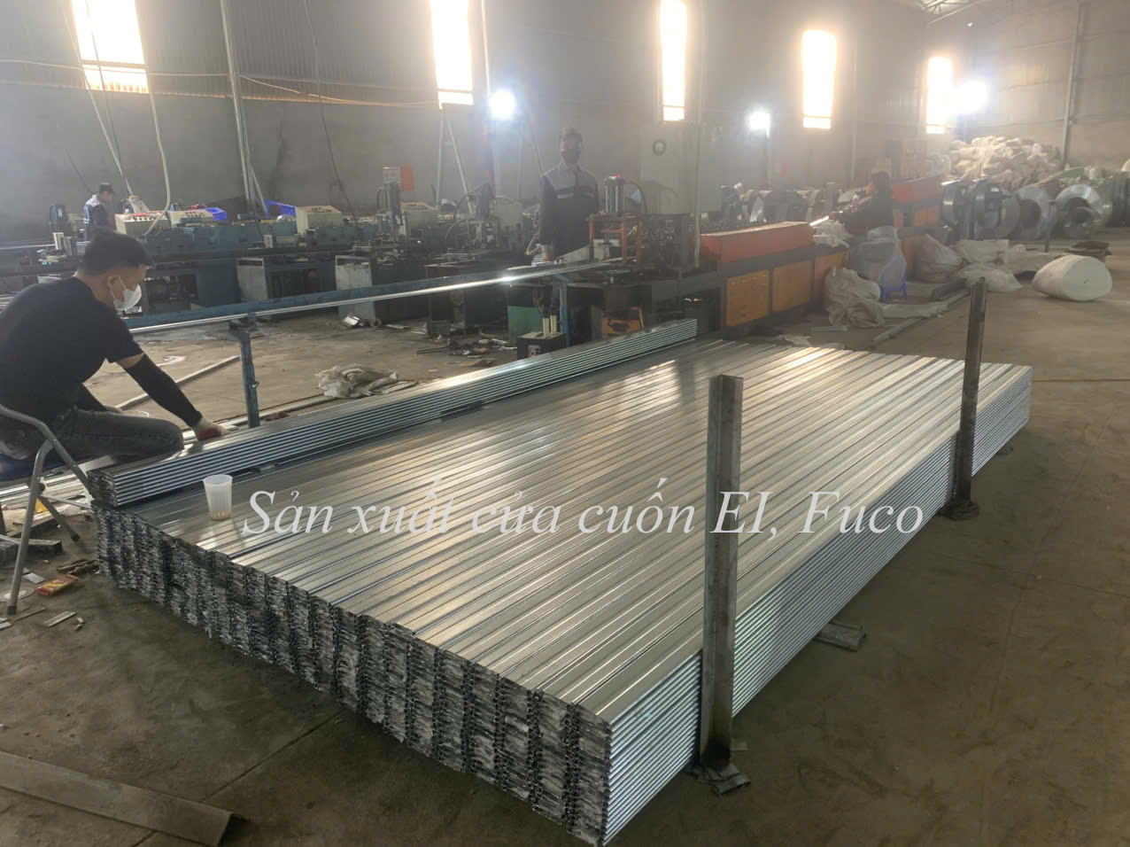 Cửa cuốn chống cháy EI60