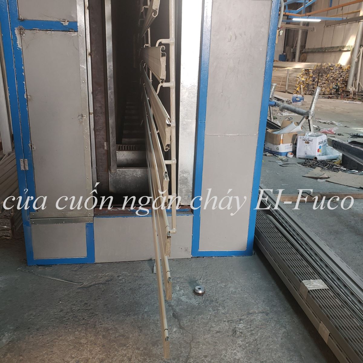 Cửa cuốn chống cháy EI 60 phút