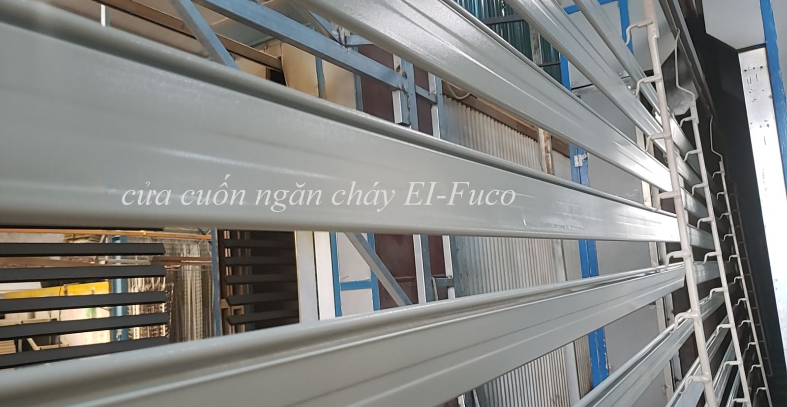 Cửa cuốn chống cháy EI 60 phút, cửa cuốn ngăn cháy EI60, EI70