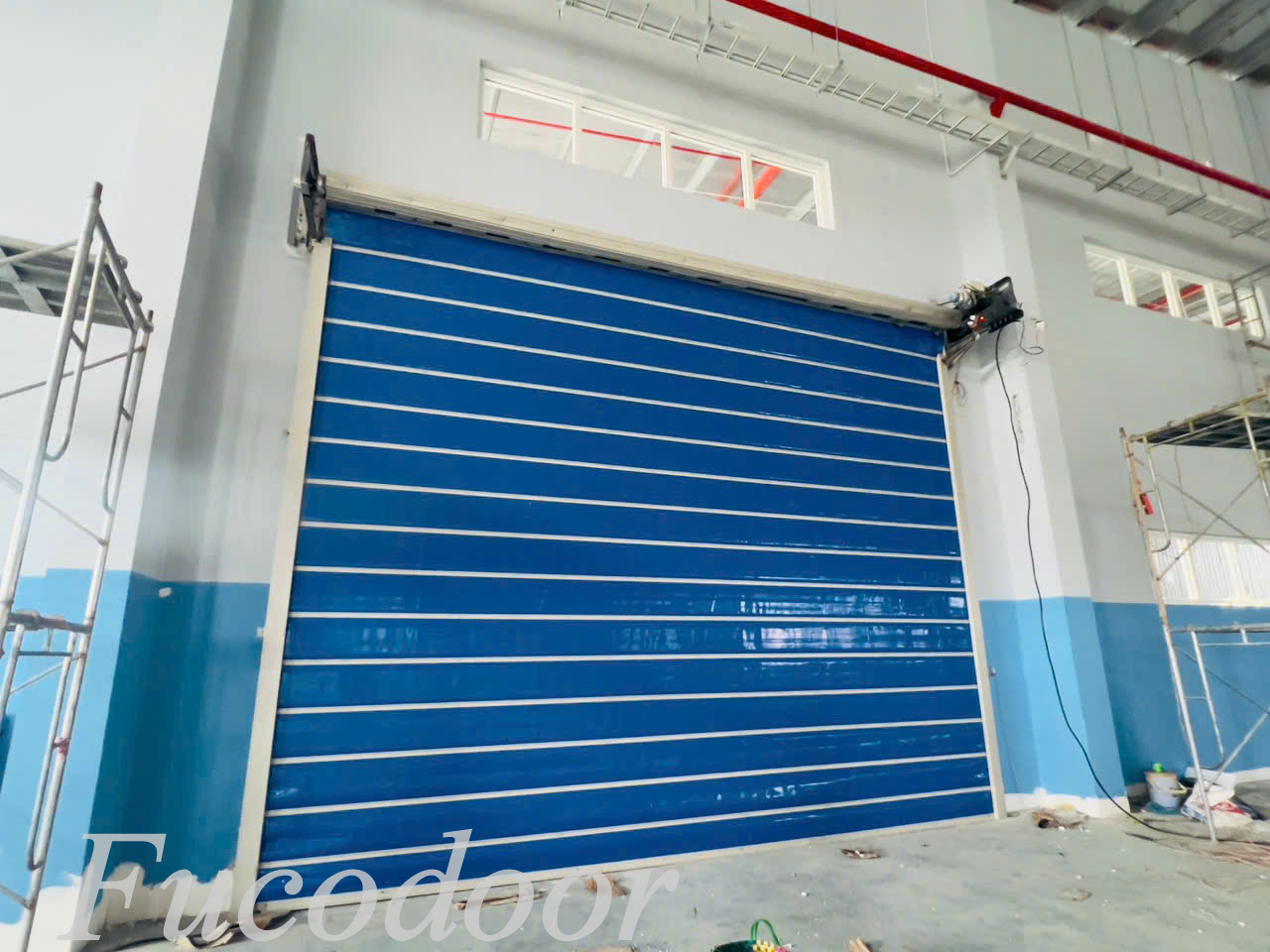 Cửa cuốn chống cháy thương hiệu Fuco
