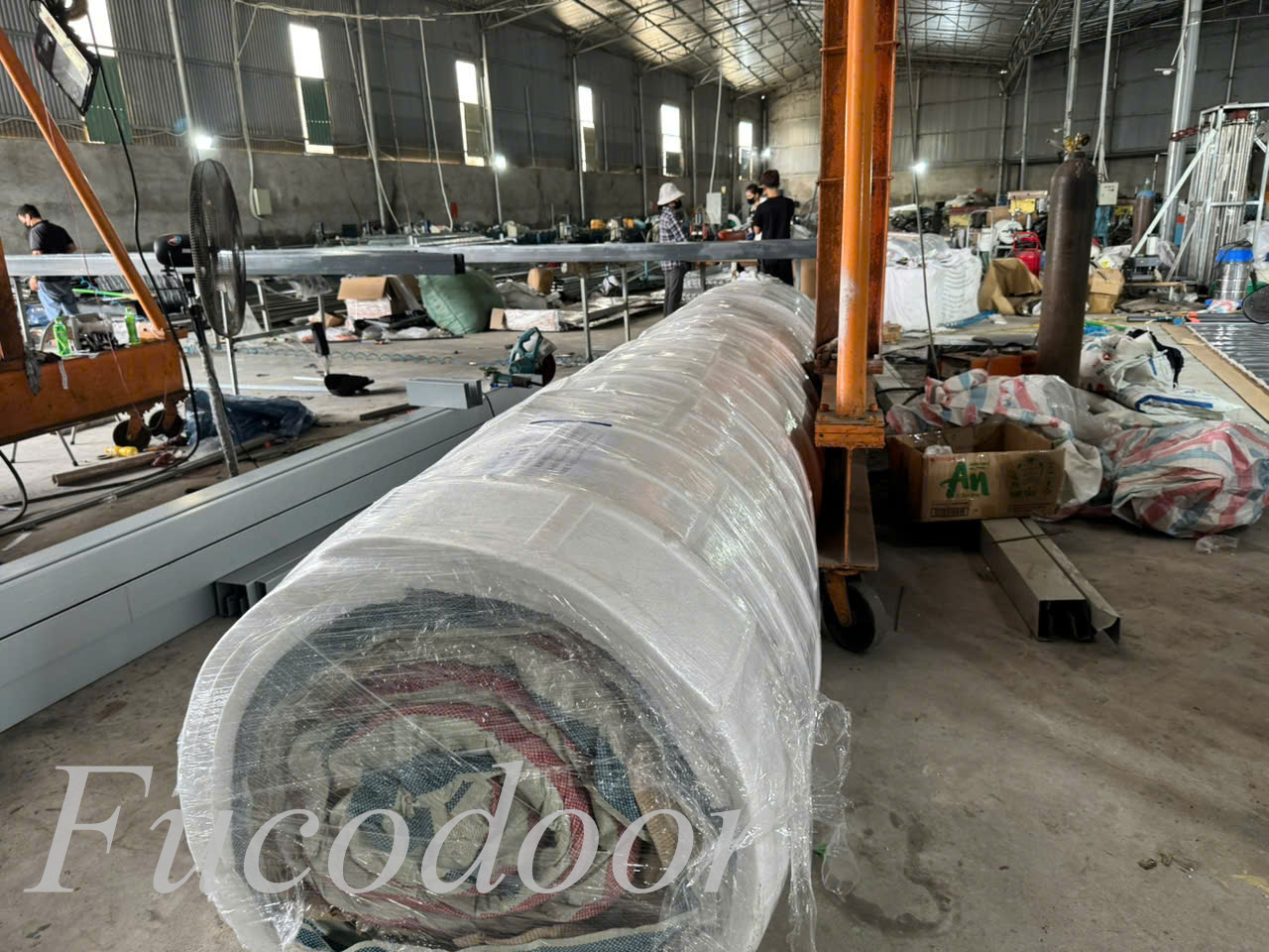 Cửa cuốn ngăn cháy, chống cháy, cửa cuốn chống cháy 