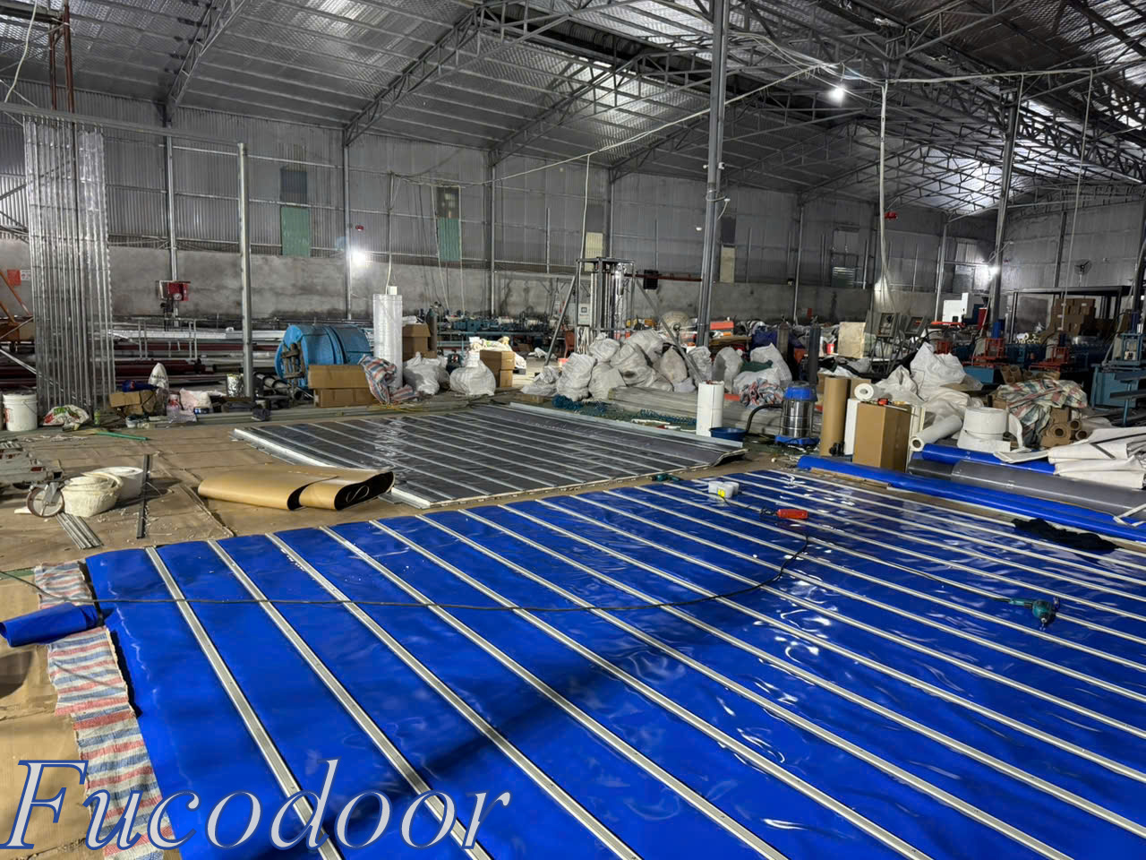 Cửa cuốn ngăn cháy, chống cháy, cửa cuốn chống cháy 