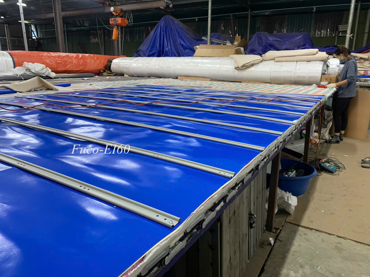 Cửa cuốn chống cháy E 60 phút