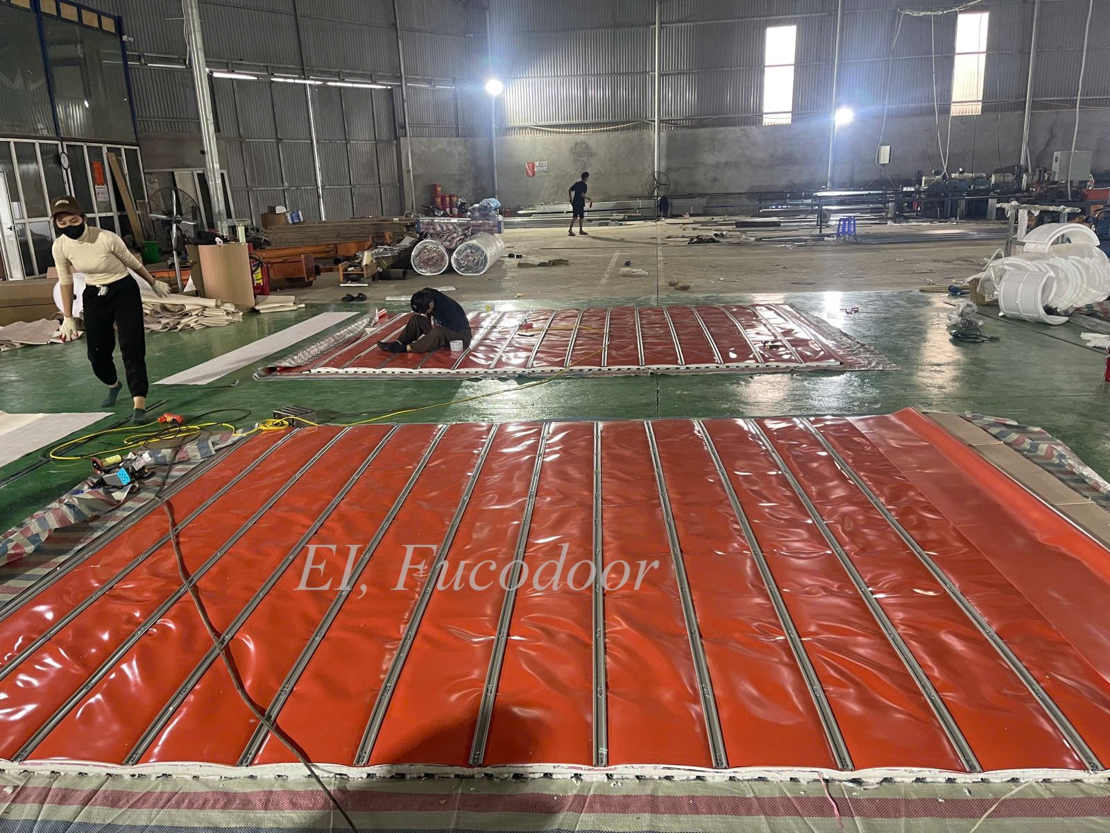 Cửa cuốn chống cháy EI, cửa cuốn ngăn cháy cách nhiệt EI60