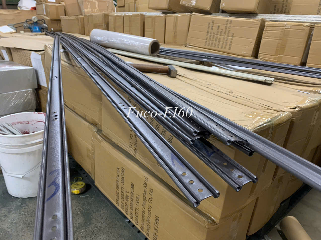 Cửa cuốn chống cháy E120, cách nhiệt EI60 tại Hồ Chí Minh