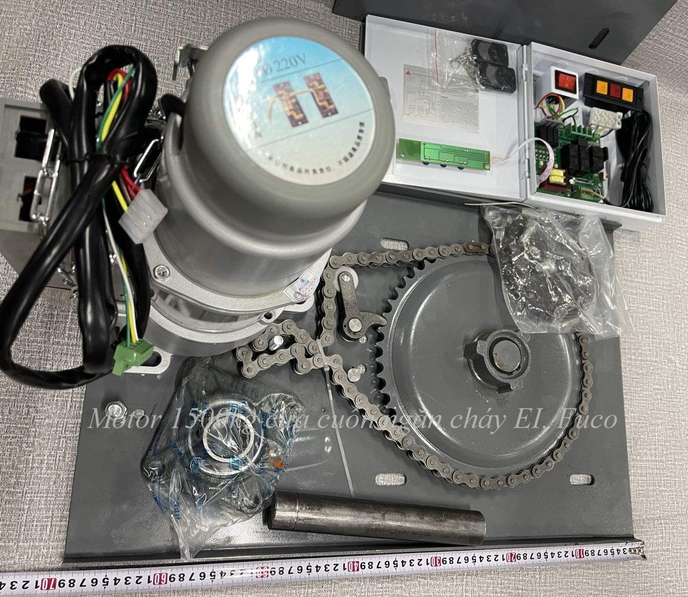 Motor, động cơ cửa cuốn ngăn cháy EI-Fuco, Cửa cuốn ngăn cháy EI, cửa cuốn ngăn cháy EI60, EI70