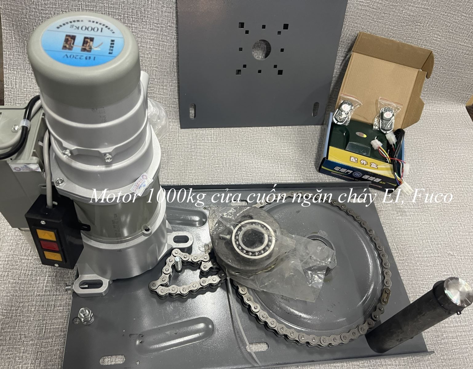 Motor, động cơ cửa cuốn ngăn cháy EI-Fuco, Cửa cuốn ngăn cháy EI, cửa cuốn ngăn cháy EI60, EI70