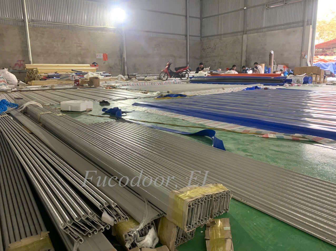 Cửa cuốn chống cháy 2 lớp