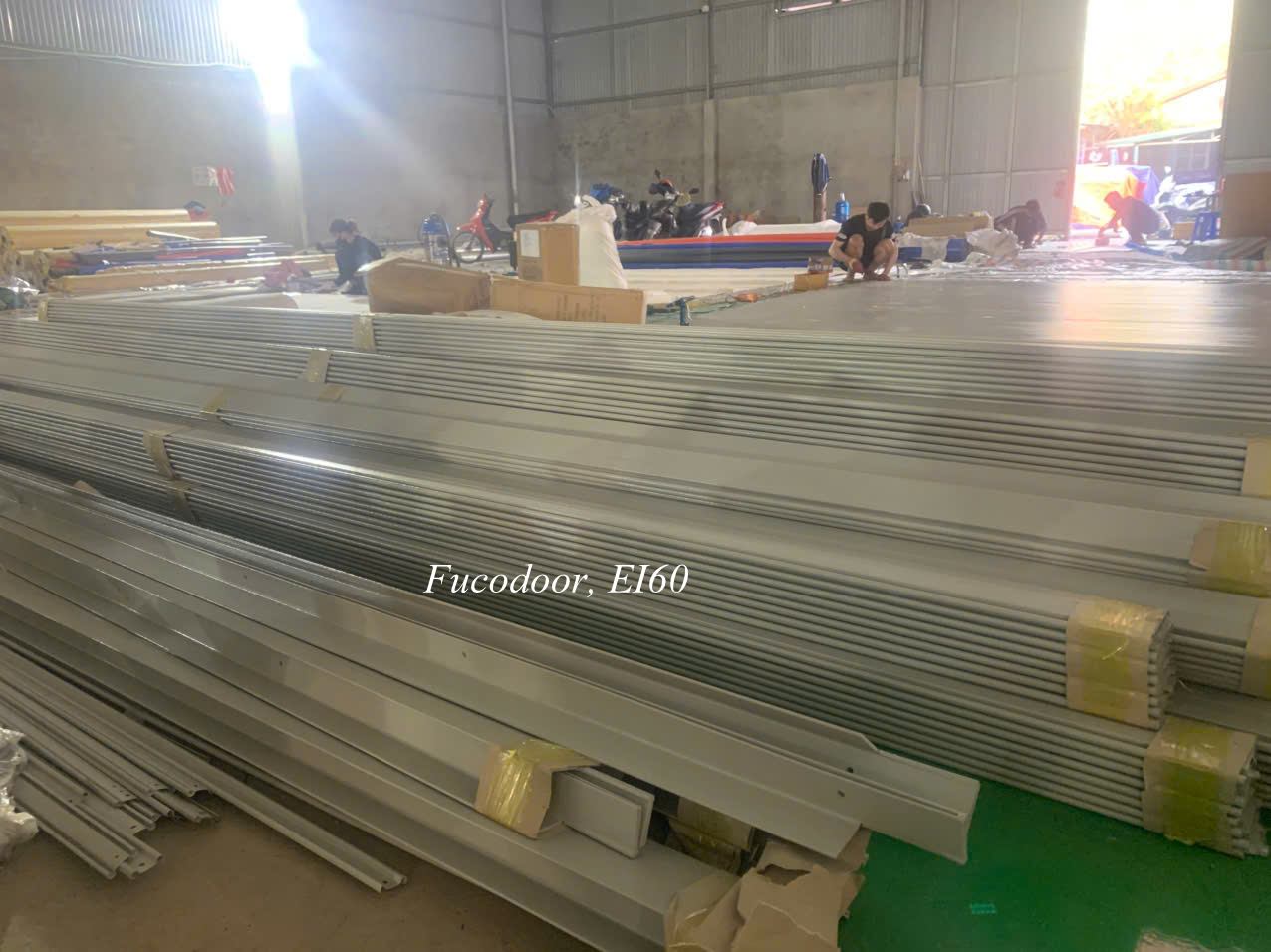 Cửa cuốn chống cháy 2 lớp