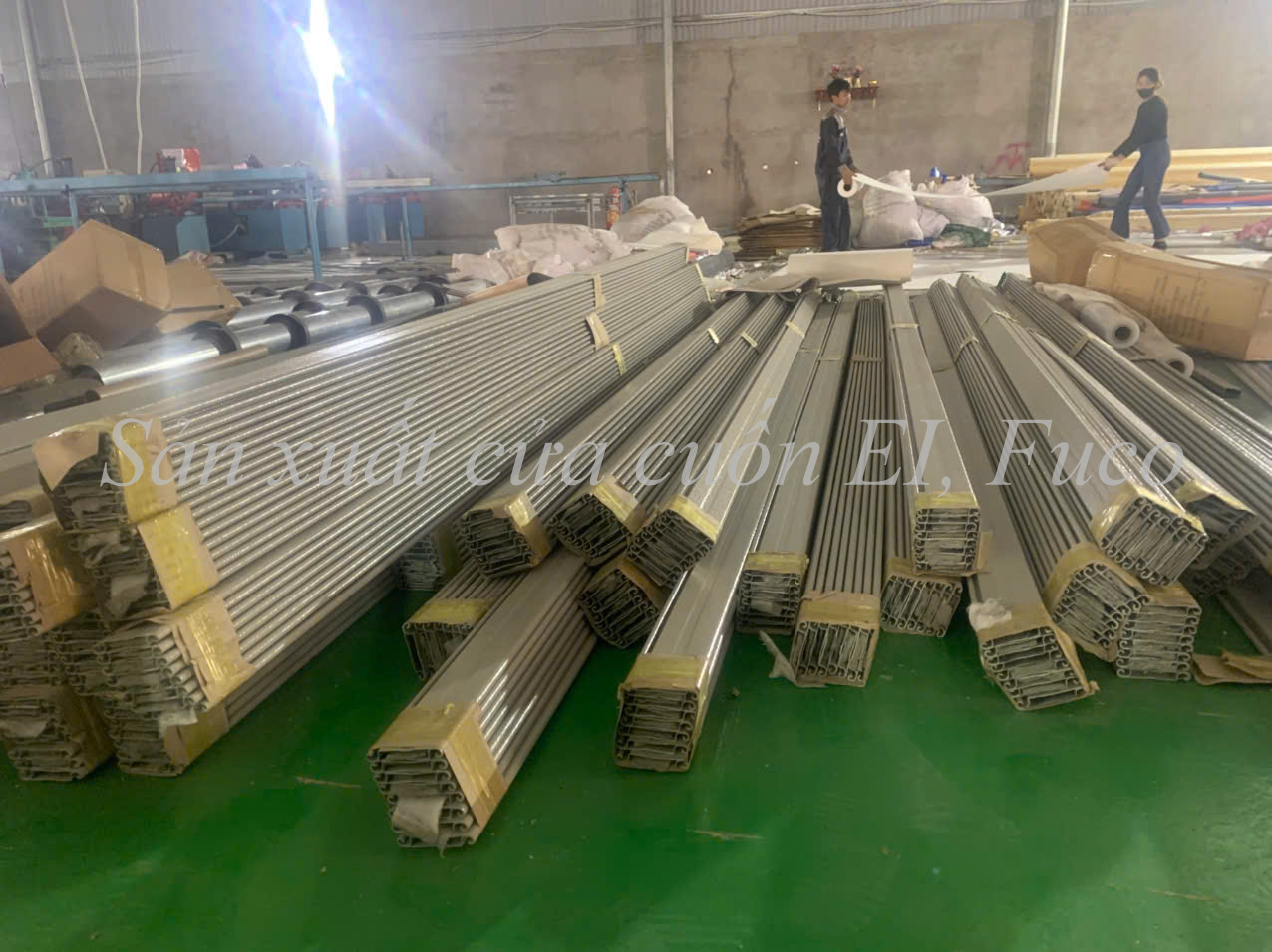 Cửa cuốn chống cháy 2 lớp, báo giá cửa cuốn chống cháy