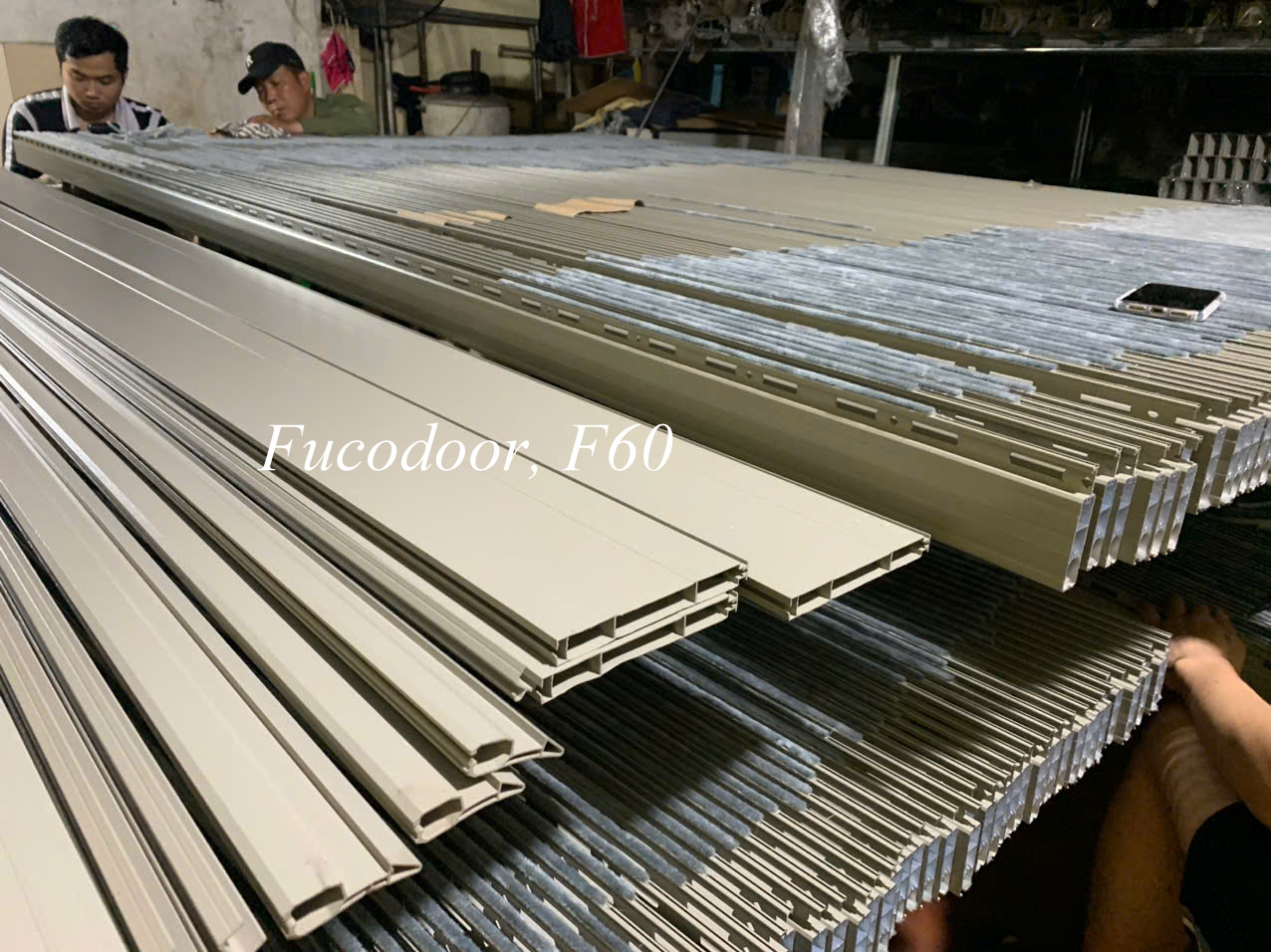 Sản xuất cửa cuốn nhôm khe thoáng